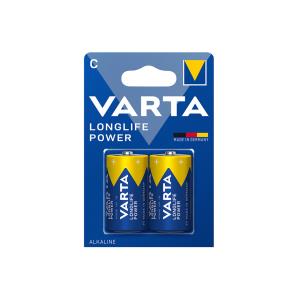 Baterias Varta alcalina - metade C tocha