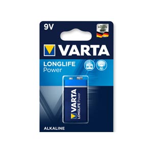 Batteria alkalina 9V - Varta H.E.