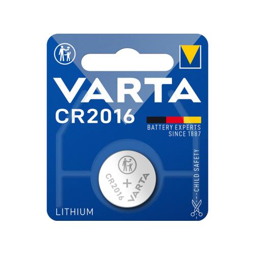 Pile bouton Lithium - Varta 2016 