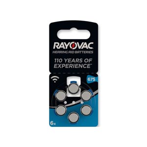 Rayovac 675 - zinc-air - auditive