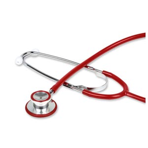 Stéthoscope Trad pour adulte - Lyre rouge