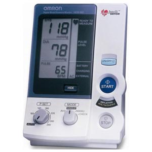 Omron HEM-907 Sfigmomanometro digitale automatico e manuale da braccio