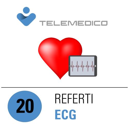 Telemedico - Pacchetto ECG 20 referti