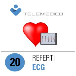 Telemedico - Pacchetto ECG 20 referti
