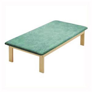 Lettino New Ramin L 100 in legno ad una sezione H 50 cm - verde