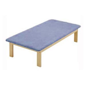 Lettino New Ramin L 100 in legno ad una sezione H 50 cm - blu chiaro