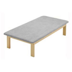 Lettino New Ramin L 100 in legno ad una sezione H 50 cm - grigio