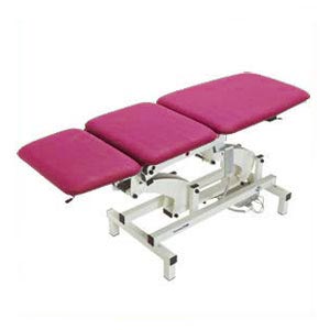 TEST PLUS couch - three sections with wheels - fuchsia