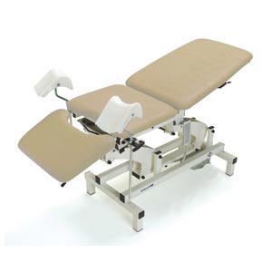 Lettino polivalente TEST PLUS UROGYN elettrico a tre sezioni - Beige