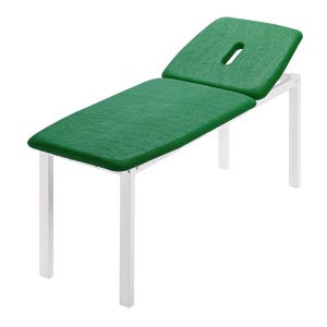Lettino visita medica New Metal large - larghezza 80 cm - verde