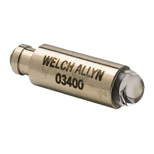 Bombilla halógena 03400 para otoscopios Welch allyn Pocketscope, Pocket junior y profesional