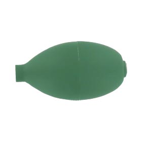 Pera Yota in PVC verde di ricambio per sfigmomanometri  