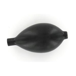 Pêra Yota de latex - preto