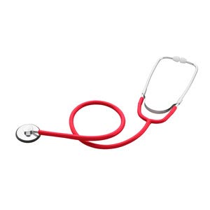 Fonendoscopio piatto Lightweight Welch Allyn - rosso