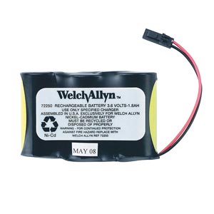 Batteria di ricambio per lampada frontale Welch Allyn Lumiview