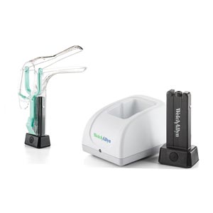 Sistema di illuminazione KleenSpec 800 ginecologico con base di ricarica e spina UE e UK