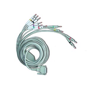 Cable de ECG para electrocardiógrafos de varias marcas