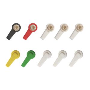 Adaptador para electrodos desechables de botón