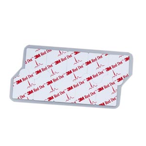 Elétrodos Ecg descartáveis tipo "TABS" 3M™ Red Dot™ 2330 - 2 x 2 cm