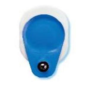 ECG Ambu Blue Sensor T bouton pression 57x35 mm - gel liquide