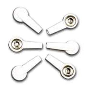 Adaptadores com tomada fêmea 4 mm para eletrodos descartáveis com botão