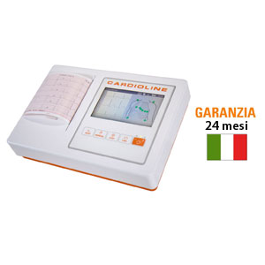 Cardioline ECG100L a 12 derivazioni e 3/6 canali