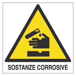 Etichette autoadesive in PVC con dicitura 