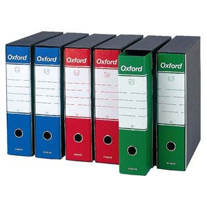 Raccoglitori Esselte Oxford - dorso 5 cm