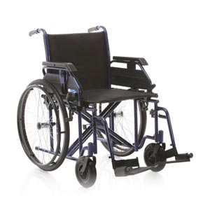 Sedia a rotelle Dual Go da spinta a doppia crocera - seduta 38 cm