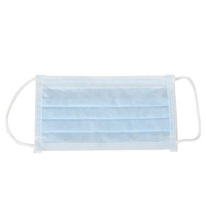 cirúrgica 4 camadas Afluid® filtragem 98% tipo IIR com elásticos - azul clara