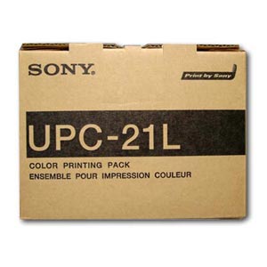 ecográfico Sony UPC-21L - Impresión a colores por UP 20/21/25