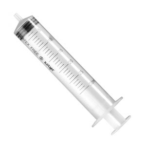 Siringa INJ-LIGHT da 20 ml cono luer eccentrico senza ago