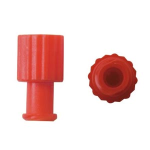 Tappi combi stopper Luer Lock- rosso - 100 pz.