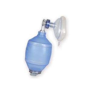 Pallone rianimazione autoclavabile in silicone - adulti, con mascherina