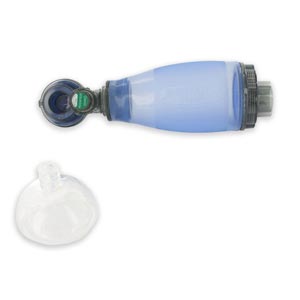Pallone rianimazione autoclavabile in silicone - neonatale, con mascherina