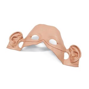 Maschera facciale superiore, chiara per manichino Lilly