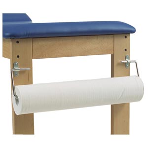 Support porte-rouleaux pour tables en bois Fisiotech de 65 cm