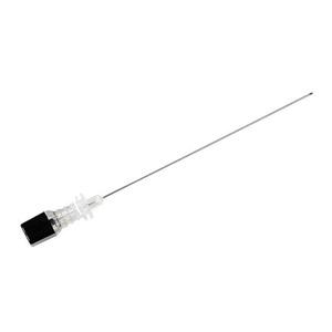 Agujas espinales BD Yale™ punta Quincke 22G × 3,5” - 0,7 × 90 mm - negro