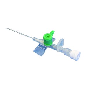 Aghi cannula Venflon™ BD 18G × 45 mm - 1,2 × 45 mm - verde