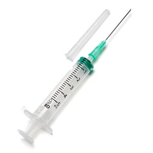 Siringhe BD Emerald™ 5 ml con ago cono Luer centrale 21G × 1 ½” - 0,8 × 40 mm - verde