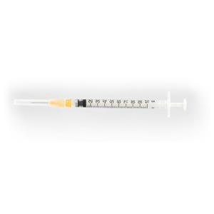 BD Plastipak™ 1 ml insulina con aguja montada 25G x 5/8“ - 0,5 x 16 mm