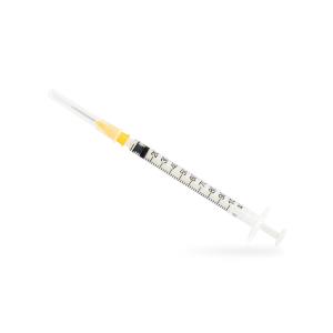 à insuline BD Plastipak™ 1 ml avec aiguille sertie 25G x 5/8“ - 0,5 x 16 mm