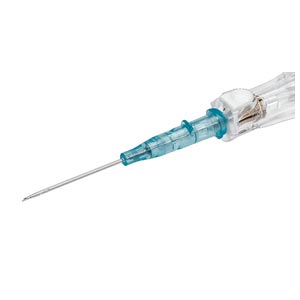 BD Insyte Autoguard Aghi cannula senza alette 22G 0,9 x 25 mm - blu