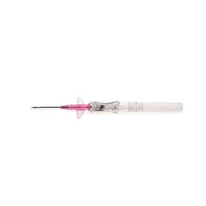 Catéter venoso periférico BD Insyte-W™ con aletas 20G x 30 mm / 1,1 x 30 mm - rosa