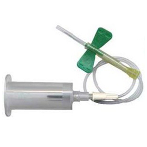 Kit prelievo BD Vacutainer Safety-Lok con sistema di prelievo sottovuoto e holder