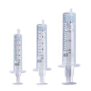 Seringue 2 pièces Discardit II embout Luer excentré, 10 ml, sans aiguille