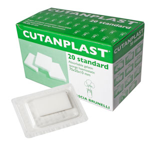 Cutanplast spugna assorbibile - 7 x 5 x 1 cm