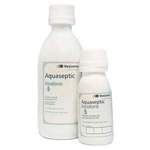 Aquaseptic Incoloro - Antiséptico con 2% CHG acuosa 