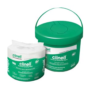 Toallitas Clinell Universal - cubo de 225 toallitas