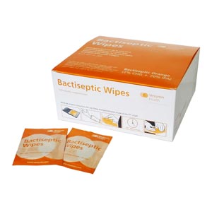 Bactiseptic Orange Wipes - Toallitas individuales con 2% CHG y 70% IPA